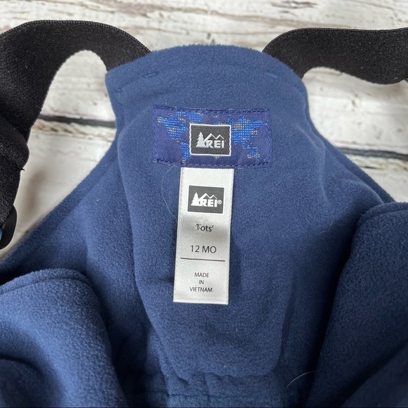 NWT REI Toddler Timber Mountain Bib Overalls Size 12Mo - Picture 2 of 5